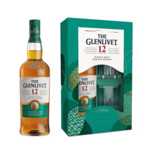 THE GLENLIVET 12 YEARS WITH 2 GLASS