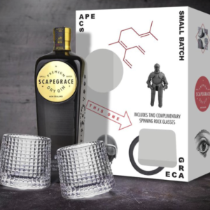 SCAPEGRACE DRY GIN GOLD WITH GLASS GIFT PACK