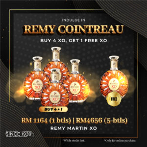 REMY MARTIN XO (BUY 4 FREE 1)
